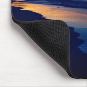 Moody atmosferische seizoencape Byron Bay-strand b Muismat (Hoek)