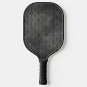 Moody Black Aangepaste Naam Jubileum Gift Paar Pickleball Paddle (Achterkant)