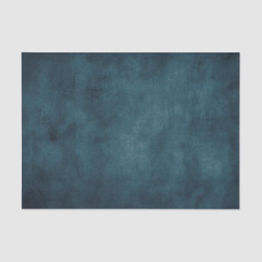 Moody blauwe, verstopte textuur tissuepapier (Voorkant)