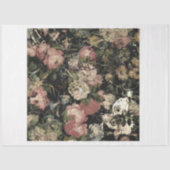 Moody Bloemen Tissue Paper Tissuepapier (Voorkant)