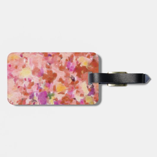 Moody Blooms Bagagelabel (Achterkant horizontaal)