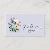 Moody Blooms-Visitekaartje Visitekaartje (Voorkant)