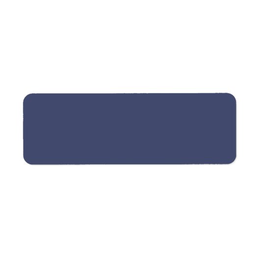 Moody Blue - Adreslabels Etiket (Voorkant)