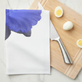 Moody Blue Dripping Daffodil Kitchen Towel Theedoek (Quarter Fold)