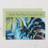 Moody Blue Monstera - botanische direct mail - dem Kaart (Voorkant / Achterkant)