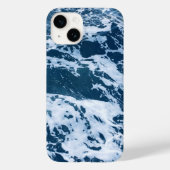 Moody Blue Ocean Waves Case-Mate iPhone Case (Achterkant)