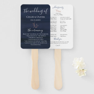 Moody Blue Trouwprogramma Handwaaier
