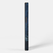 Moody blue waterverf Moeddess woud hare iPhone Hoesje (Rechterkant)
