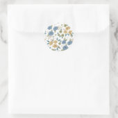 Moody Blues Bloemen Sticker Blad (Tas)