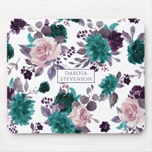 Moody Boho | Aangepaste Ecuvetten voor Paars van e Muismat (Voorkant)