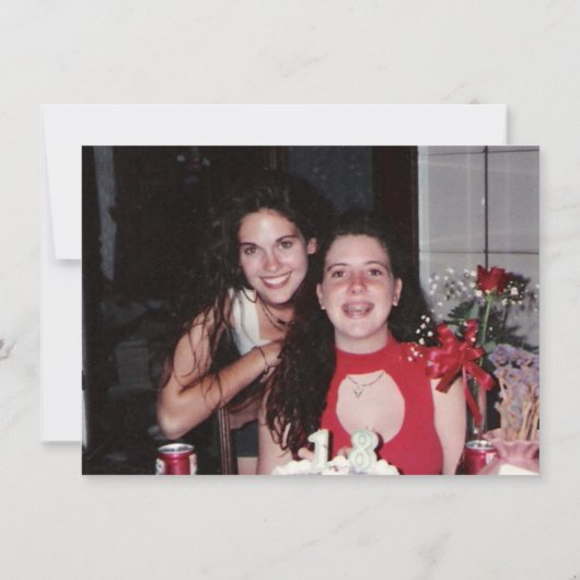 Moody Boho | Blauwgroen donkere bloemfoto bruids V Kaart (Achterkant)