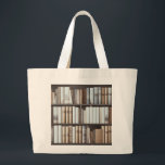 Moody Book Bag Grote Tote Bag<br><div class="desc">A moody,  library book vibe for everyday errands and for carrying journals,  books and all those notebooks you carry around! Great for design samples,  teacher supplies,  or anyone who loves a good book styling.</div>