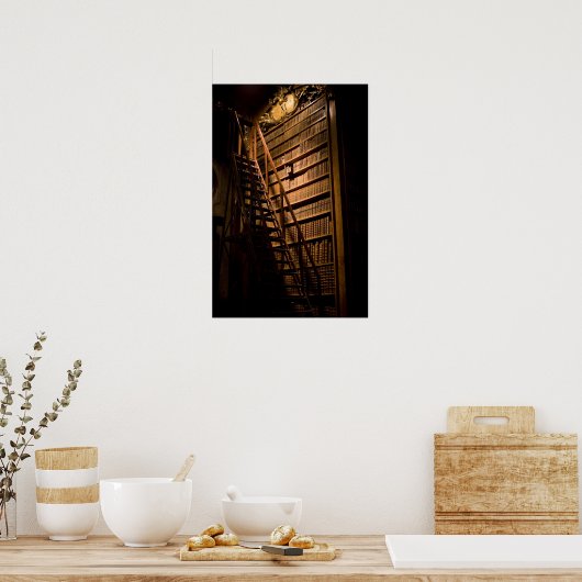 Moody Books Poster (Keuken)