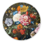  Moody Botanische Bloemen & Fruit Keramische Knop (Voorkant)