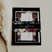 Moody Bruiloft Uitnodiging Belly Band Uitnodigingen Wikkel