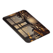 Moody Cafe in het San Francisco Mok Briefkaart Magneet (Rechterzijde)