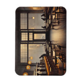 Moody Cafe in het San Francisco Mok Briefkaart Magneet (Verticaal)