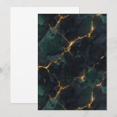 Moody Celestial — Donkere Academics & Kintsugi Sui Menu (Voorkant / Achterkant)