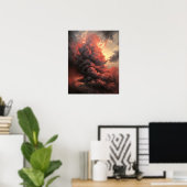 Moody Clouds Art Print Poster (Thuiskantoor)