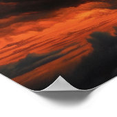 Moody Clouds Art Print Poster (Hoek)