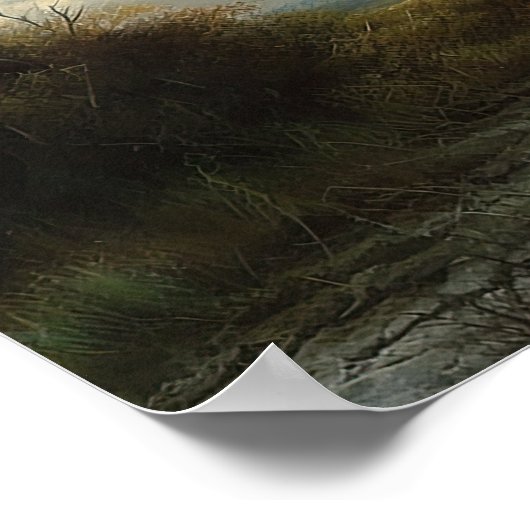 Moody Clouds Art Print Poster (Hoek)