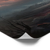 Moody Clouds Art Print Poster (Hoek)