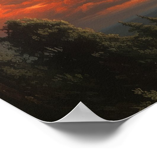 Moody Clouds Art Print Poster (Hoek)