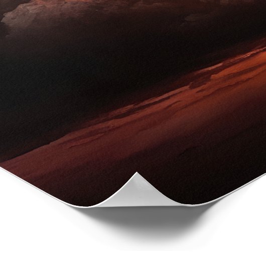 Moody Clouds Art Print Poster (Hoek)