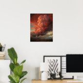 Moody Clouds Art Print Poster (Thuiskantoor)