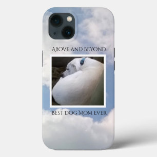 Moody Cloudy Sky Best Dog Mam Cute Blue Case-Mate iPhone Case
