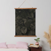 Moody Coleus Plant Art Wood Scroll Banner Hangend Wandkleed (Slaapkamer)