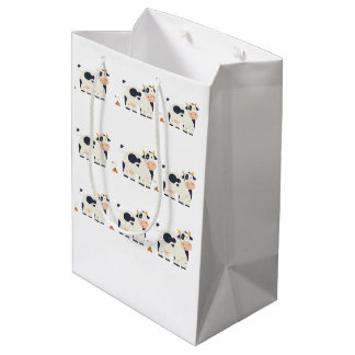 “Moody Cow” Cadeaupapier Medium Cadeauzakje
