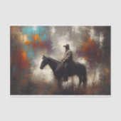 Moody Cowboy Decoupage Tissuepapier (Voorkant)