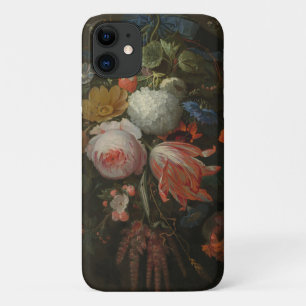 Moody Dark Floral Art iPhone / iPad hoesje