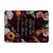 Moody Dark Jewish Chuppah Save the Date Magneet (Horizontaal)