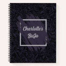 Moody Deep Navy Blauw Bloemen Patroon