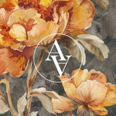  Moody Donker Bloemschilderij Stilleven Poster