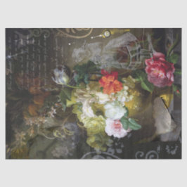 Moody Dutch Floral | Franse ontkoppeling van Ephem Tissuepapier