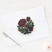 Moody Dutch Floral Sticker (Envelop)