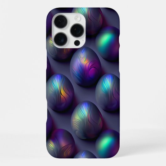 Moody Easter Eggs iPhone Hoesje (Achterkant)