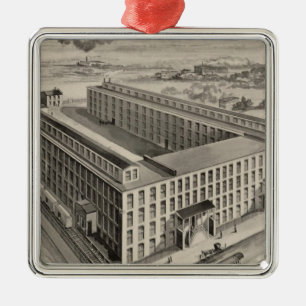 Moody Estabrook & Andersons Shoe Manufacturers Metalen Ornament