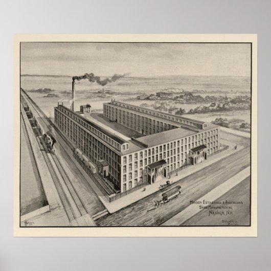 Moody Estabrook & Andersons Shoe Manufacturers Poster (Voorkant)