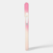 Moody esthetisch roze hart Case-Mate iPhone case (Achterkant / Links)