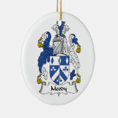Moody Family Crest Keramisch Ornament (Rechts)