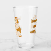 Moody fat cat leave me alone glas (Rechts)