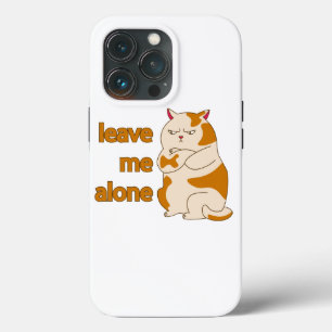 Moody fat laat me alleen Case-Mate iPhone case