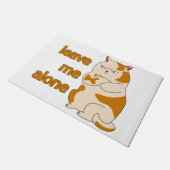 Moody fat laat me alleen deurmat (Schuin)