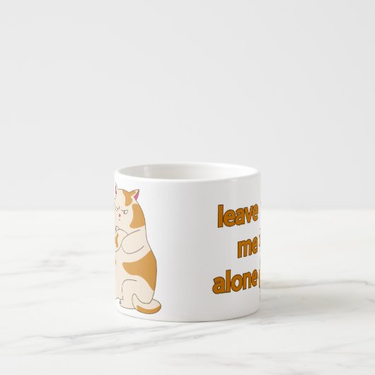 Moody fat laat me alleen espresso kop (Voorkant)