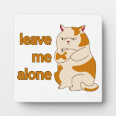 Moody fat laat me alleen fotoplaat (Voorkant)