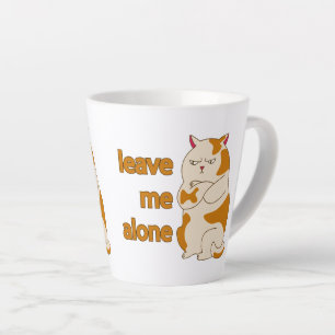 Moody fat laat me alleen latte mok